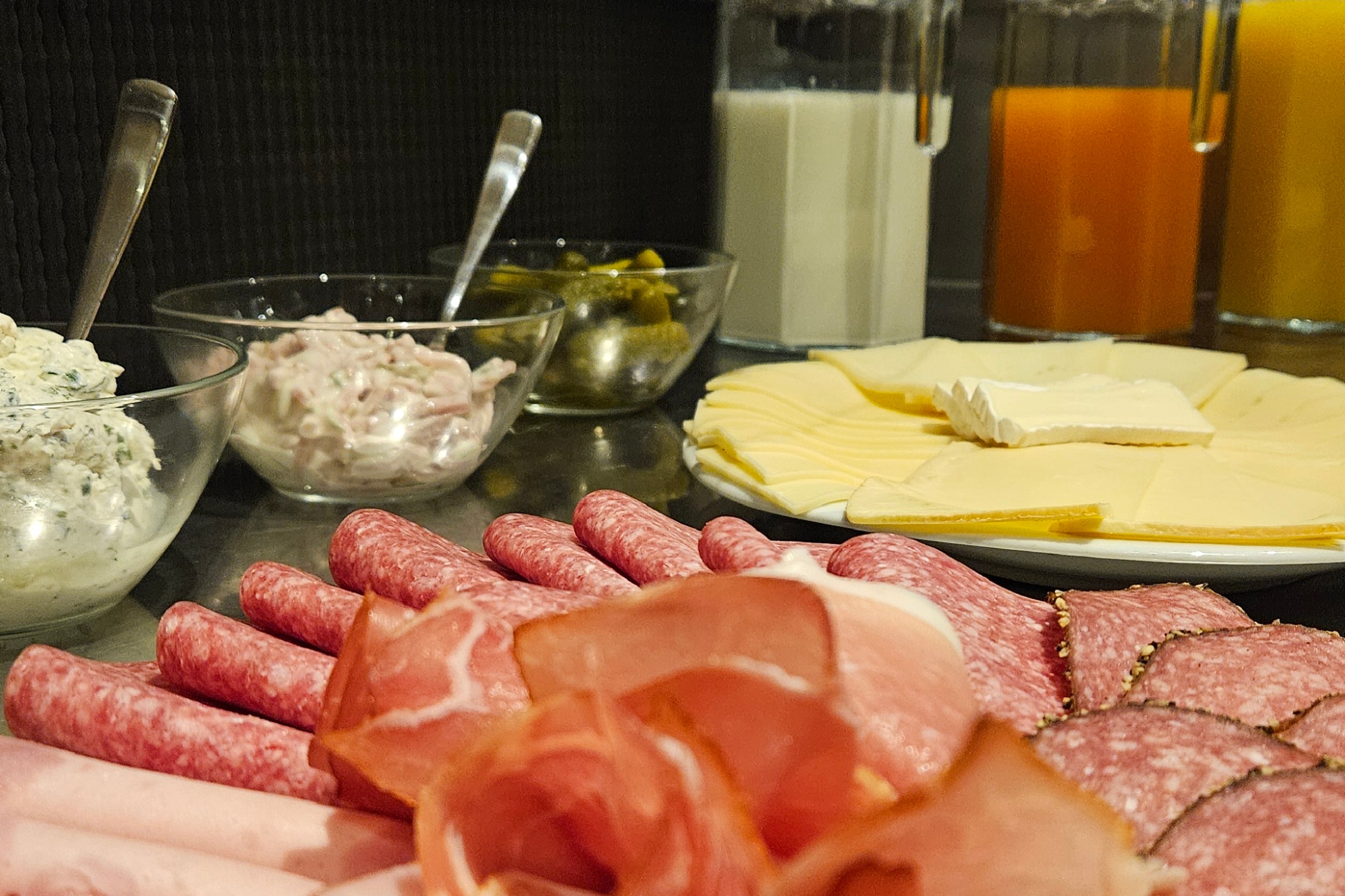 Frühstücksraum im Aparthotel Höper